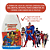 CREME DENTAL JUSTICE LEAGUE DENTALCLEAN 100G  0 A 5 ANOS MIX - Imagem 4