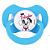 CHUPETA BABY GO ORTO BICO SILICONE TAM 1 101 DALMATAS 02346 - Imagem 1