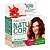 TINTURA NATUCOR 5.64 CASTANHO CLARO VERMELHO ACOBREADO INSTIGANTE - Imagem 2