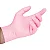 LUVA NITRILICA DESCARTAVEL SENSI ROSA P SEM AMIDO 100un VOLK - Imagem 2