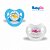 CHUPETA BABYGO BABY SHARK TAM 2 ORTO C/ CAPUZ ROSA/AZUL - Imagem 5