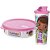 Copo com Bico Doutora Brinquedos 470ml + Tupper Pratinho 500ml - Imagem 1