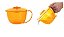 Jarra Microplus 1,0 Litro - Laranja - Imagem 3