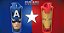 Copo Homem De Ferro 470 ml - Vermelho - Imagem 2