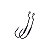 ANZOL PINNACLE - WEIGHT HOOK - 4/0 - c/03 pcs - Imagem 1