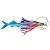ISCA ARTIFICIAL LIVE BALLYHOO 26CM EVBLK - Imagem 1