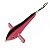 ISCA PARA CORRICO TEASER PASSARINHO EXCITER BIRDS 19CM PINK - Imagem 1