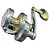 Carretilha Slow Jig M&W G-MAX CX-1L Esquerda prata - Imagem 1