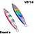 Isca Artificial Jig Ahi Fishing By M&W 200gr 12cm Cor azul Rosa Glow - Imagem 1