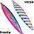 Isca Artificial Jig Ahi Fishing By M&W 400gr 20cm Cor azul rosa glow - Imagem 1