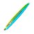 Isca Artificial Metal Jig Jiki 60g 14cm azul/amarelo metálico holográfico - Imagem 1