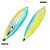Isca Artificial Metal Jig Fx 90g 11cm glow spider laterais azul/amarelo - Imagem 1