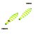 Isca Artificial Metal Jig Ieso 100g 11cm listrado glow/verde - Imagem 1