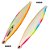 Isca Artificial Metal Jig Parcel 240g 15,5cm glow arco iris - Imagem 1