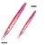 Isca Artificial Metal Jig Voraz 95g 18cm toda rosa hot - Imagem 1