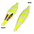 Isca Artificial Metal Jig Linguado 135g 13cm listrado glow/amarelo - Imagem 1