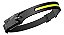 Lanterna Recarregável Usb Cob Farol Led Sensor De Movimento - Imagem 5