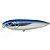 Isca Artificial Mad Dog 12 YARA By Eduardo Monteiro Cor 66 cromada dorso azul - Imagem 1