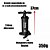 Bomba De Ar Manual Bestway Air Hammer Com Diversos Bicos - Imagem 4