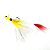 Isca Artificial Streamer Jig Pesca Brasil Donatello 10gr Amarelo - Imagem 1