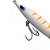 Isca artificial devassa SLIM 140mm 35g - Cor 74 -  branco - Imagem 2