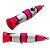 ISCA  ARTIFICIAL DOJÔ POPPER POOPÓ 180 MM ROSA - Imagem 1