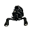 CARRETILHA MARURI - LEGIONARY - BLACK SILVER ESQUERDA - Imagem 4
