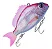 Isca artificial Little Jack Charikom 7,5cm 30g Cor #09 - Imagem 3