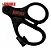 TESOURA RAPALA ACO INOX PRETA MULTIFILAMENTO - Imagem 4