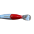 Isca Artificial Borboleta Guerreira 12cm 17g- Cor 02H - Imagem 3