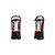 LAMPIÃO 40 LEDS RECARREGÁVEL - ALBATROZ FISHING - SH-6841 - VERMELHO - Imagem 2