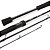 VARA PARA MOLINETE ATTACK BLACK 7-14LB 70" 2 PARTES - MARURI - Imagem 1