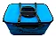 BOLSA DE PESCA DEYU 23L 40x24x23cm AZUL - Imagem 4
