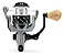 MOLINETE KASTKING VERUS SPIN 5000 CINZA/PRETO - Imagem 2