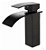 Torneira Misturador Cascata Monocomando Baixa Black Matte - Imagem 1