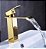 Torneira Misturador Monocomando Cascata Baixa Banheiro Dourado - Imagem 2