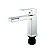 Torneira Misturador Bica Baixa Chanfro Cromada - Imagem 1