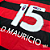 Camisa Flamengo 2011 #15 manga longa - G - Imagem 4