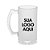 CANECA DE VIDRO JATEADO 470ML - PERSONALIZE - Imagem 2