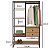 Closet Aberto Industrial 200x100x40cm com Gavetas - Imagem 3