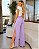 Calça Feminina Pantalona Com Fenda Lateral - Imagem 2
