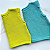Blusinha Regata Tricot Fang Bordas Viradas Ponto Fang - Imagem 2