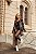 Casaco estilo Sobretudo Cardigan Kimono Tricot Grosso - Imagem 2
