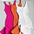 Vestido Regata Midi Tricot Modal Decote V Tubinho - Imagem 1