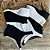 Body Feminino Tomara que caia com Bojo Bicolor preto e branco Verão - Imagem 3