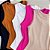 Body Feminino Atena Regata Básico Texturizado Moda Confortável - Imagem 3
