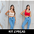 Kit 2 Cropped Alça Larga Grossa Duplo Suplex Moda Decote reto - Imagem 1