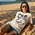 Camiseta Feminina Algodão Estampa (2) - Imagem 4