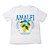 Camiseta Feminina Algodão Estilo Oversize Estampas Tropicais Moda Verão Limão Amalfi - Imagem 1