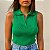 Blusa Regata Feminina Polo Tricot Modal Elegante - Imagem 3